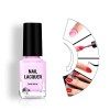 Vernis à ongles en latex liquide - 7 ml - Colle - Soin de la peau - Adhésif - Lampe LED - Vernis gel - Rose