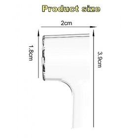 Lot de 6 housses de tête de brosse à dents compatibles avec les têtes de brosse à dents iO, housses de protection hygiéniques