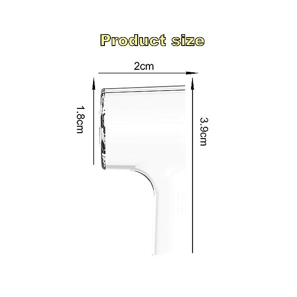 Lot de 6 housses de tête de brosse à dents compatibles avec les têtes de brosse à dents iO, housses de protection hygiéniques