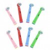 Lot de 8 pièces brosse à dents pour enfants pour Oralb, têtes de brosse à dents électrique compatible avec brosse à dents éle