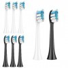 Lot de 8 Têtes de Brosse à Dents de Rechange Compatible avec Philips Sonicare Electrique, TGKYK Brossettes de Rechange Compat