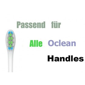 Lot de 6 brosses de rechange compatibles avec les têtes de brosse à dents électriques Oclean, têtes de brosse à dents électri
