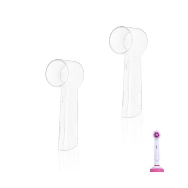 Étui de Brosse à Dents, 2 Pcs Électrique Brosse à Dents Tête Housse, Couverture de Brosse à Dents éLectrique, Protection Tête