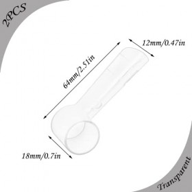 Étui de Brosse à Dents, 2 Pcs Électrique Brosse à Dents Tête Housse, Couverture de Brosse à Dents éLectrique, Protection Tête
