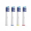 Lot de 4 têtes de brosse à dents de rechange EB-30A