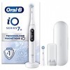 Oral-B iO 7N Brosse À Dents Électrique Blanche connectée Bluetooth, 2 Brossettes, 1 Étui De Voyage & iO Gentle Care, Embout, 