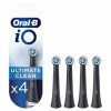 Oral-B iO Gentle Care Brossettes de rechange pour Brosse à Dents Électrique Format Spécial Boîte Aux Lettres, Pack de 4 & Io 