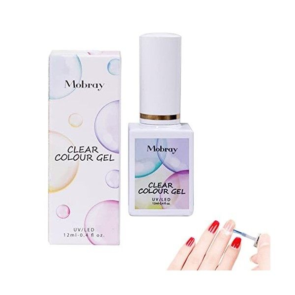 yidin Latex Liquide 12 ML,Décoller Le Vernis à Ongles - Edge Perfection Easy Peel Barrière de Vernis, Colle Anti-débordement,