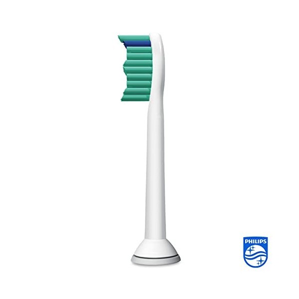 Philips Genuine Sonicare Pro Results Têtes de brosse, Blanc, paquet de 8