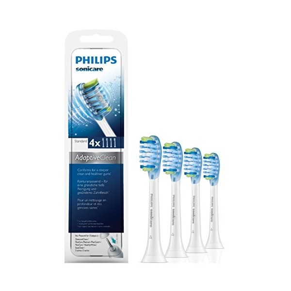 Philips SonicareHX9044/07 Pack Têtes de brosse AdaptiveClean Standard X4 