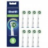 Oral-B Multipack, Oral-B Dentifrice Pro-Expert Protection Professionnelle x 4 et Cross Action Brossettes de Rechange Clean Ma