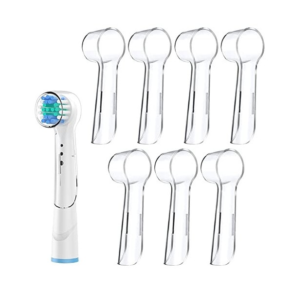 Têtes de Brosse à dents de Rechange étui de ProtectionCompatibles avec brosse à dents,7 pack têtes de brosse à dents électriq