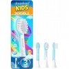 Lot de 3 Têtes de brosse de rechange demirdental for Kids pour Philips Sonicare Enfants 3 ans et plus, HX6033 HX6034, Mini, T