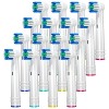 Tête de brosse de remplacement pour Oral B, 16 paquets de têtes de brosse à dents électrique pour Oral B Braun, EB17-P Precis