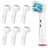 4 housses de tête compatibles avec les pièces de rechange pour brosse à dents électrique oral B - Couverture anti-poussière c