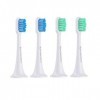 Löwenbiss Lot de 4 têtes de brosse à dents électrique sonique pour Mi Xiaomi, poils arrondis pour un nettoyage des gencives, 