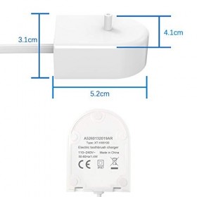 Chargeur de Brosse à Dents Électrique Compatible pour Sonicare HX6710 HX9160 HX3000 HX3120 HX6000 HX6212 HX6213 HX6215 HX6530