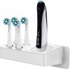 Support de rechange pour brosse à dents électrique Braun Oral-B Type 3757 Support de station de charge et 4 supports de bross