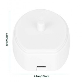 USB Chargeur de Brosse à Dents électrique pour Phili-PS HX6730 / HX6721 / HX3216 / HX3226 / HX6616 / HX3120 Blanc 