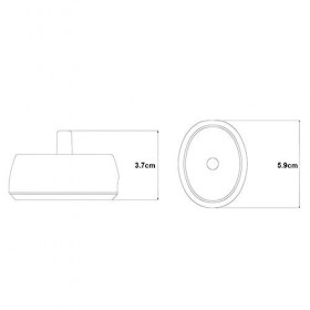 Faderr Base de chargeur de rechange pour brosse à dents électrique, 1,5 W, interface USB pour la plupart des modèles de base 