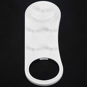 Gaoominy Support De Brosses à Dents électriques Soutien Blanc Base De Têtes De Brosse à Dents avec Trou De Chargeur pour Oral