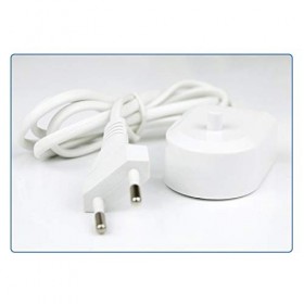PARMI Chargeur de Remplacement pour Brosse à Dents Prise Européenne de Charge Base de Support Blanc Étanche Hx6100 Hx6721 / 3