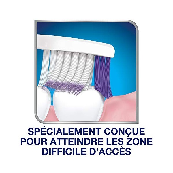 Sensodyne Brosse à dents Soin & Précision, Medium, Pour Un Nettoyage En Douceur Des Dents Sensibles Sans Endommager Les Genci