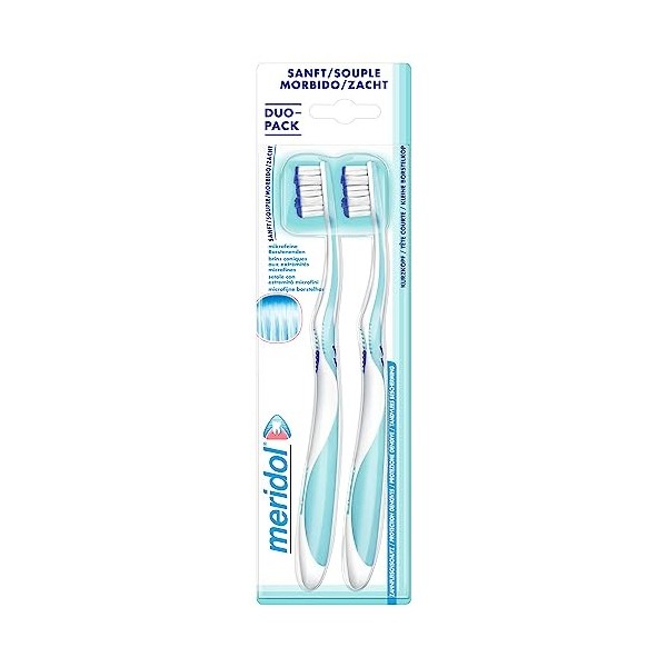 Méridol - Duo-Pack - Brosses à Dents Souples