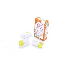 Lamazuna Lot de 3 brosses à dents Lamazuna à dureté douce 50 ml