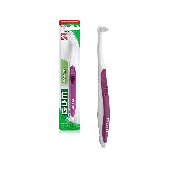 GUM Monotouffe Brosse à Dents 308 - coloris aléatoire 