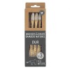 FEEL NATURAL Set de 3 Brosses à Dents Dur 858737