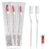 Brosse à Dents Jetable, 30 Brosses à Dents Jetables En Pâte De Dentifrice, Emballées Individuellement Pour Léquipement De Sa