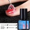 Ofanyia Ruban de latex pour vernis à ongles, pelable, liquide, protecteur de cuticules et de la peau