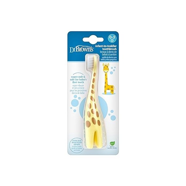 Dr. Browns Brosse à dents pour nourrisson Girafe