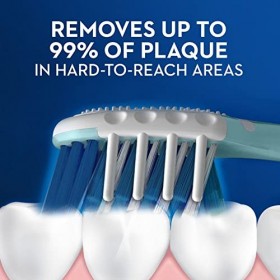 Oral-B Pro-Health Lot de 4 brosses à dents tout-en-un, la couleur peut varier