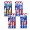 Lot de 12 brosses à dents Wisdom Clean entre les dents - Sensitive - Brosse à dents douce