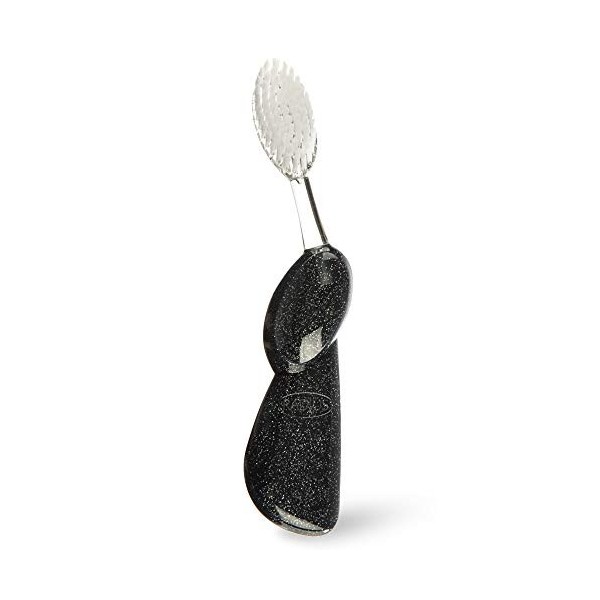 Radius Grande brosse avec tête remplaçable, main gauche, souple noir brillant , 0,06 kg