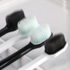 Lot de 2 Brosses à Dents en Silicone - Manche Semi-flexible - Composition Nano Matériaux : Durabilité et Peformance - Mauvais