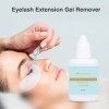 Remover Cils Extension Dissolvant de Colle Pour Cils Cils Glue Remover Extensions Cils Enlever 15ml Dissolvant Extension Adhe