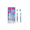 Set 3 BROSSES A DENTS TRIPLE FORCE MEDIUM