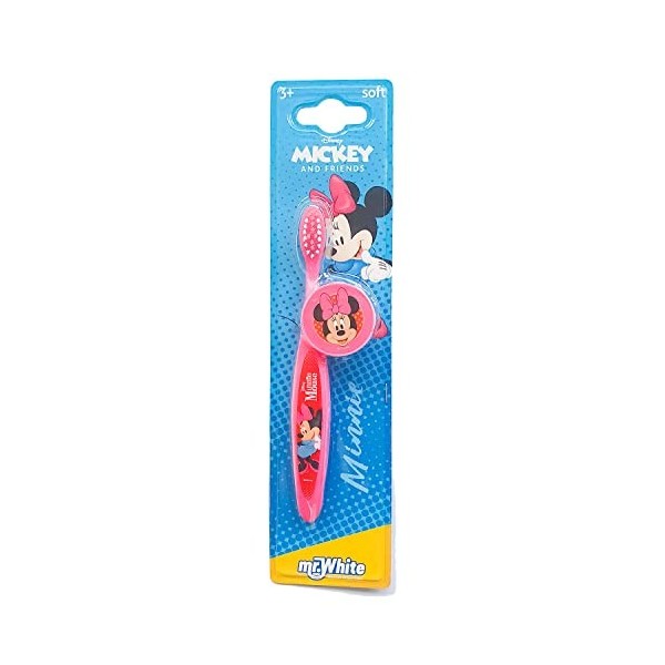 Brosse à dents manuelle avec capuchon de protection - Mickey et ses amis - Minnie