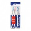 Elgydium Basic Brosse à Dents Souple Lot de 2 + 1 Offerte