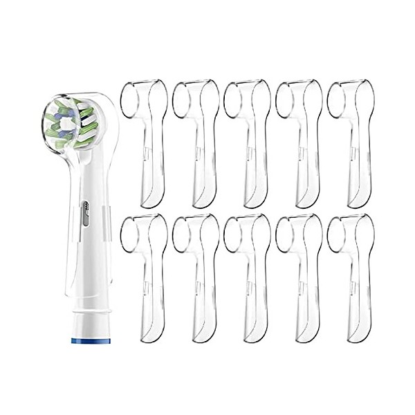 HSYTEK Capuchon Protection Brossette Oral B, Rangement Brossette de Rechange pour Brosse à Dents Électrique, Pratique Pour Le