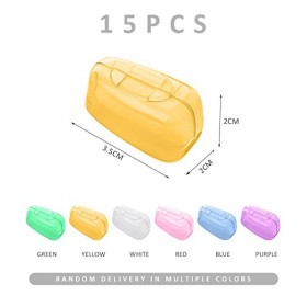 Lot de 15 boîtes pour têtes de Brosse à Dents Portables de Voyage, Housses de Protection pour têtes de Brosse à Dents, Access