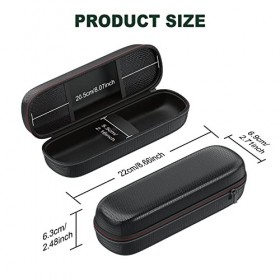Étui de Protection Voyage Rigide pour Brosse à Dents électrique pour Oral-B Pro,Philips Sonicare ou dAutre Modèle de Même Ta