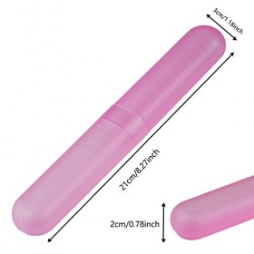 Gvolatee Etui de Voyage pour Brosse à Dents,Etui Brosse a Dent,Étui à Brosse à Dents,Portable Étui Brosse a Dent,Couvre-têtes