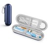 Yinke Étui Housse de Voyage Rigide Portable pour Braun Oral-B/Pro &Philips Sonicare/IO Series Brosse à Dents Électrique Possi