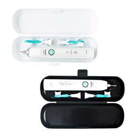 2 Pièces Étui de Rangement pour Brosse à Dents électrique, Convient pour Les Sacs de Voyage, Porte-Brosse à Dents de Voyage, 