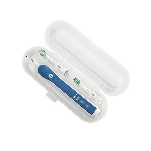 Nincha Portable de remplacement Plastique Trousse de voyage pour brosse à dents électrique Oral-B PRO Series Rose 