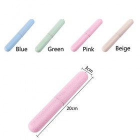 Yueser Étui à Brosse à Dents, 4 Pcs Étui de Brosse à Dents Portable Boîte de Brosse à Dents de Voyage Etui Brosse a Dent Voya